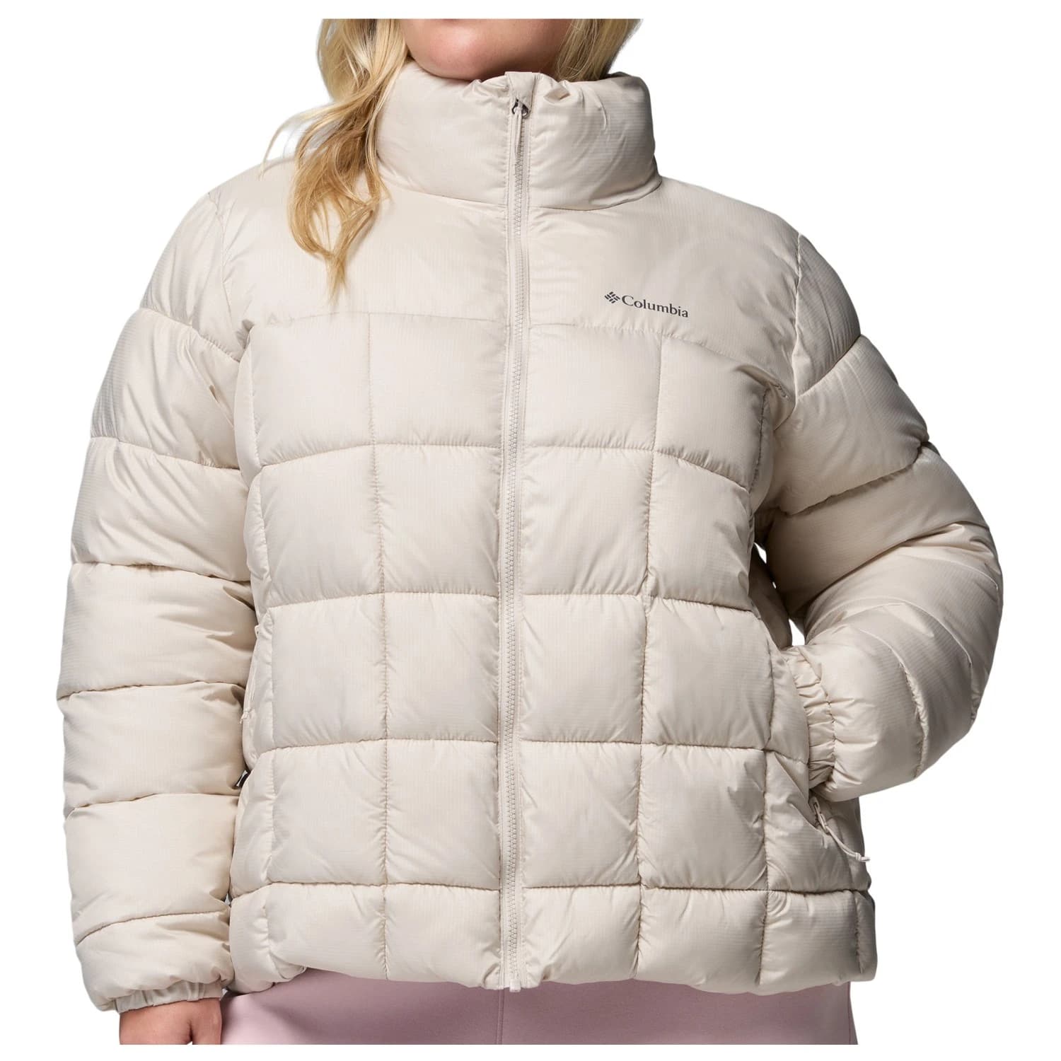 Синтетично яке Columbia Women's Puffect III Full Zip Jacket Synthetic jacket - Dark Stone