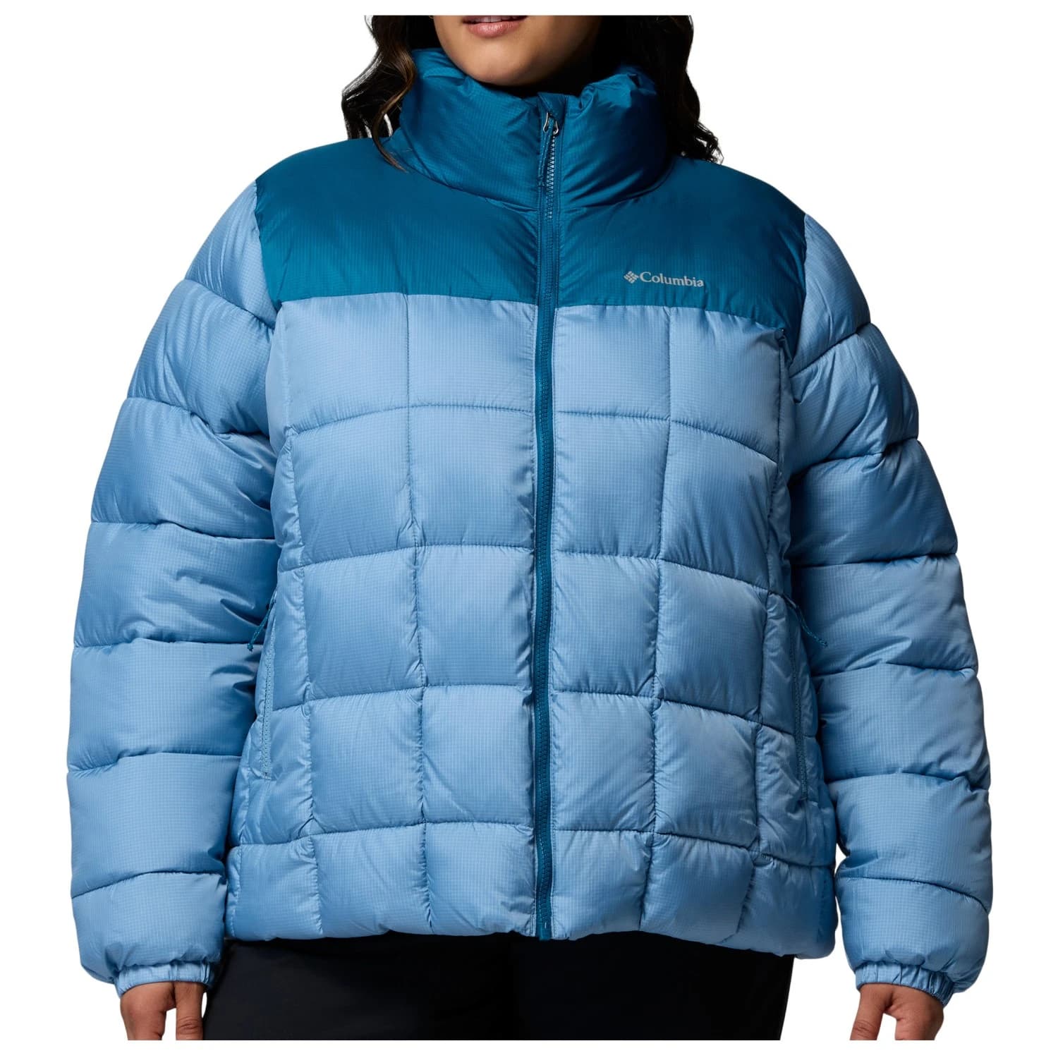 Синтетично яке Columbia Women's Puffect III Full Zip Jacket Synthetic jacket - Rainy Day / Phoenix Blue
