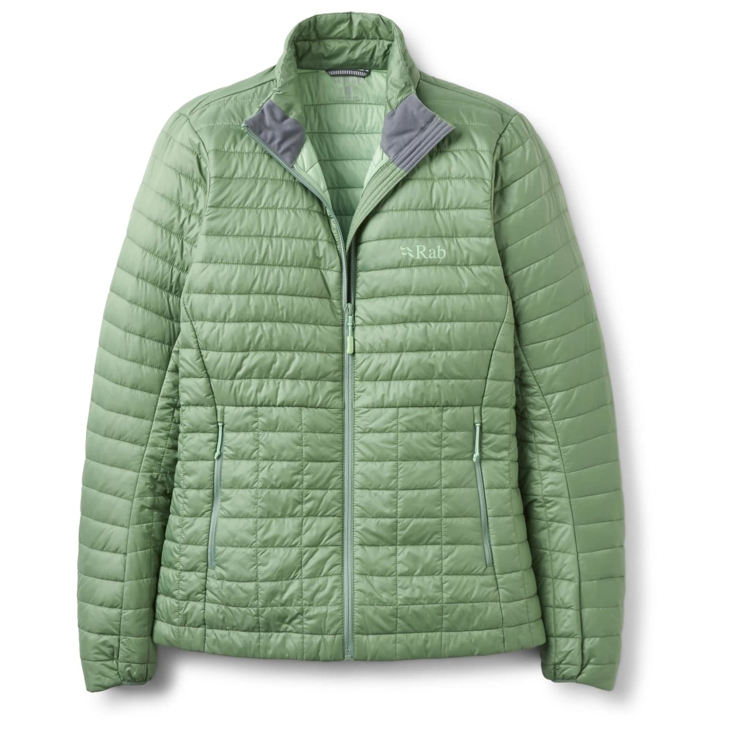 Дамско пухено яке Rab Women's Microlighter Jacket Down jacket - Dark Fig Green
