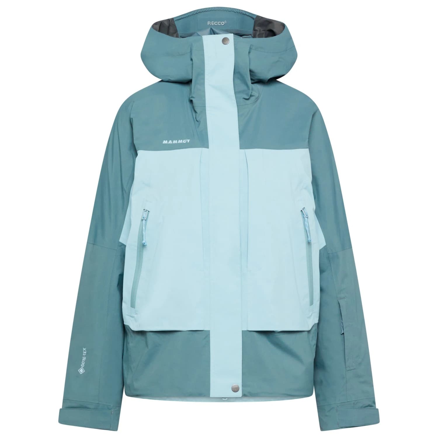 Ски яке Mammut Women's Haldigrat GTX HS Thermo Hooded Jacket Ski jacket - Nebla / Strata