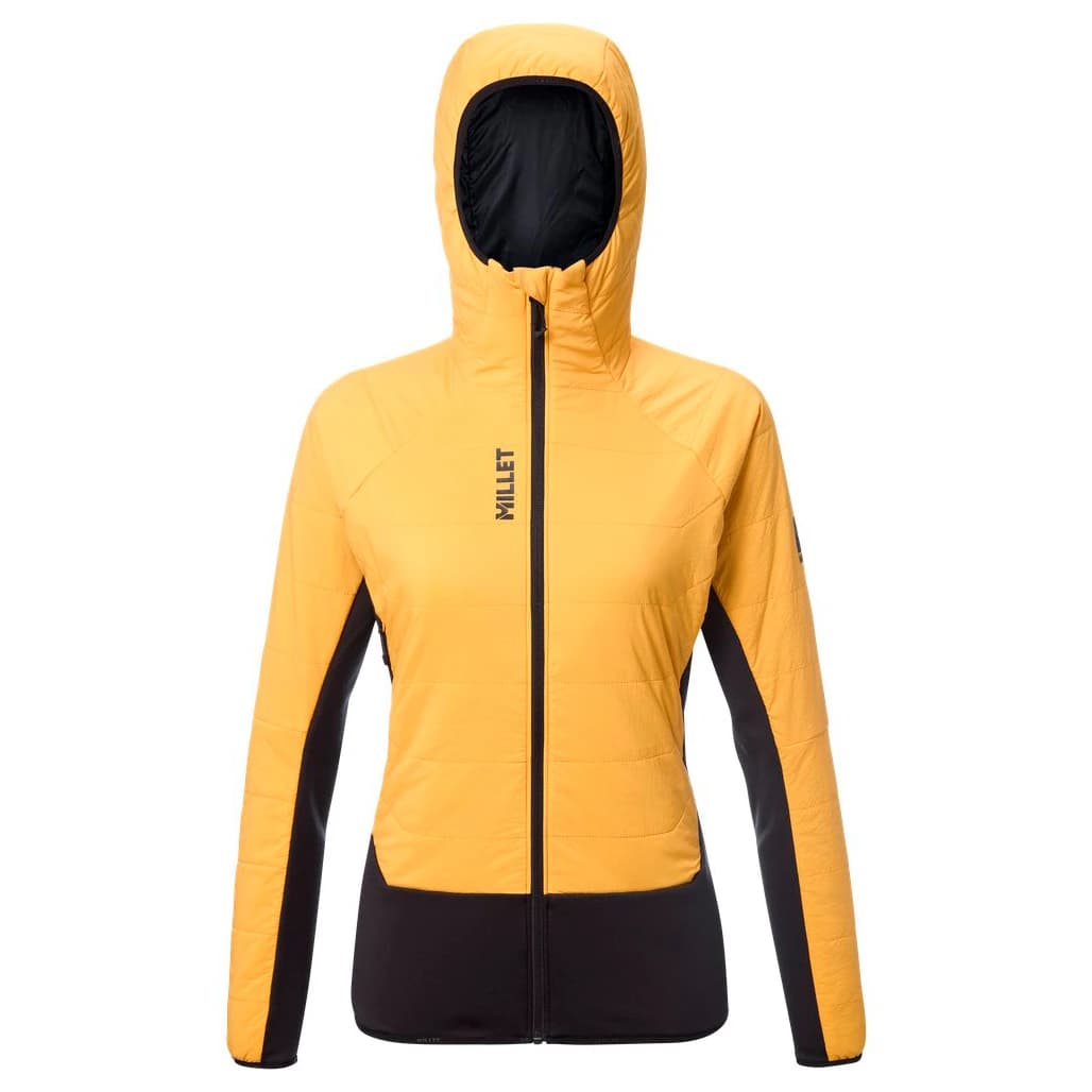 Синтетично яке Millet Women's Kamet Primaloft Hoodie Synthetic jacket - Amber / Black