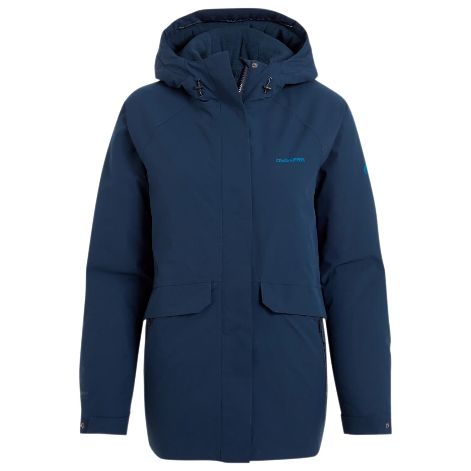 Дамско яке парка Craghoppers Women's Caldbeck II Thermic Jacket Parka - Blue Navy