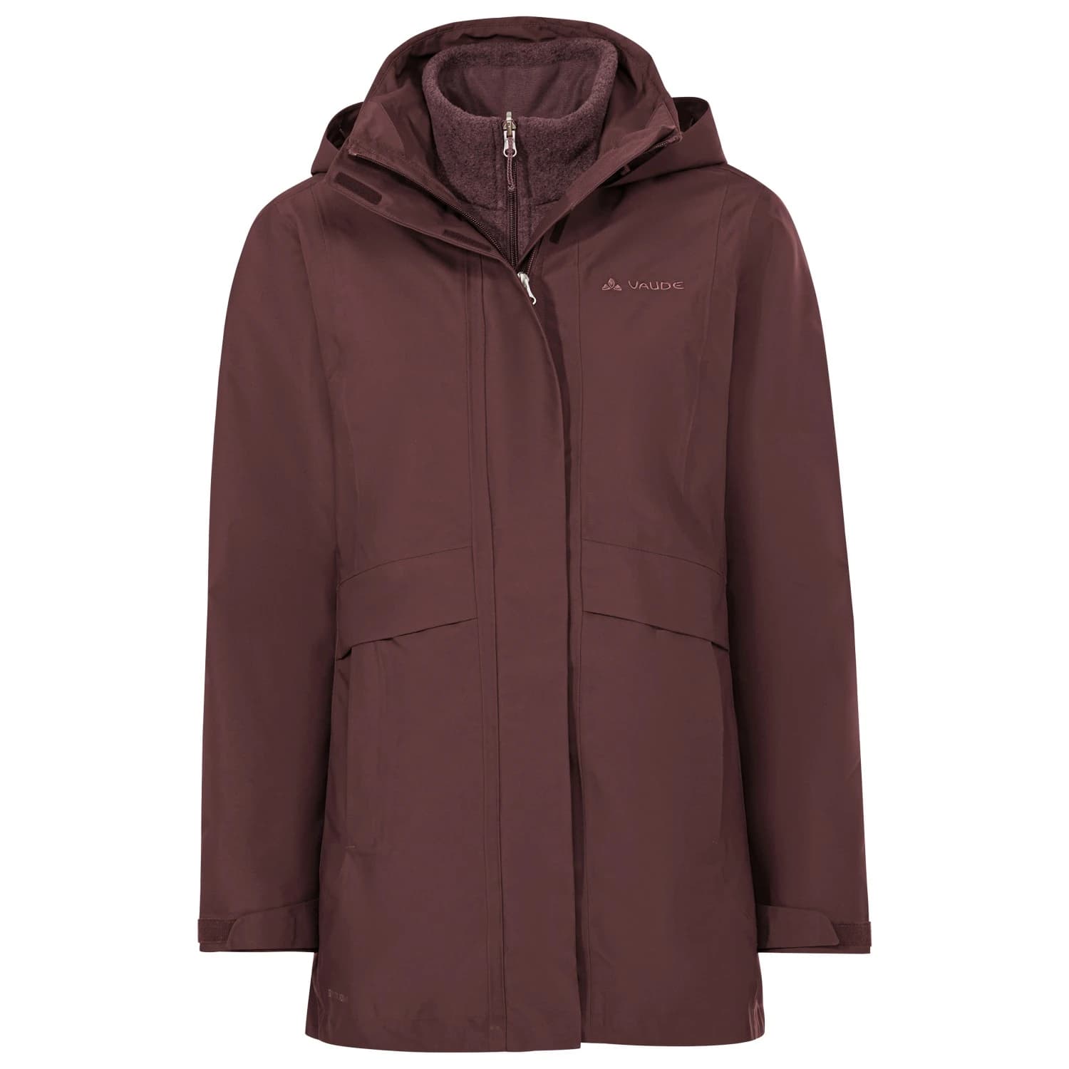 3-в-1 яке Vaude Women's Idris 3In1 Parka IV 3-in-1 jacket - Dark Oak Uni