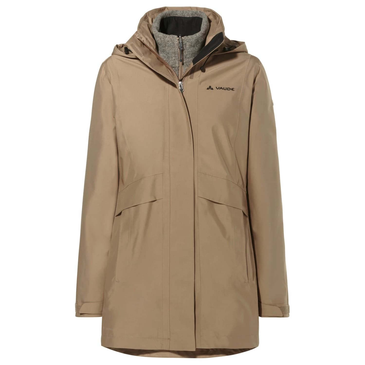 3-в-1 яке Vaude Women's Idris 3In1 Parka IV 3-in-1 jacket - Oat