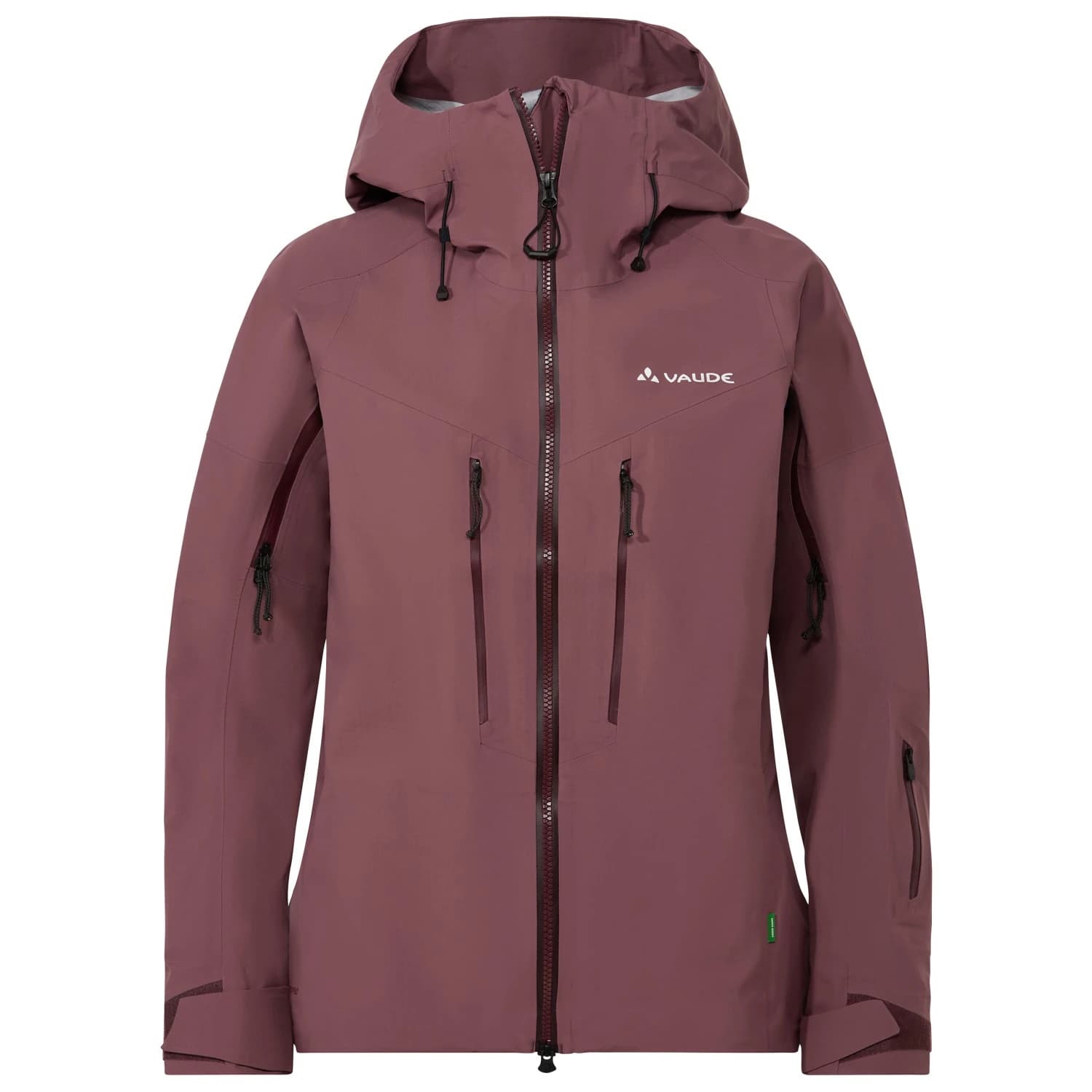 Дамско ски яке Vaude Women's Monviso 3L Jacket II Ski jacket - Ruby Dusk