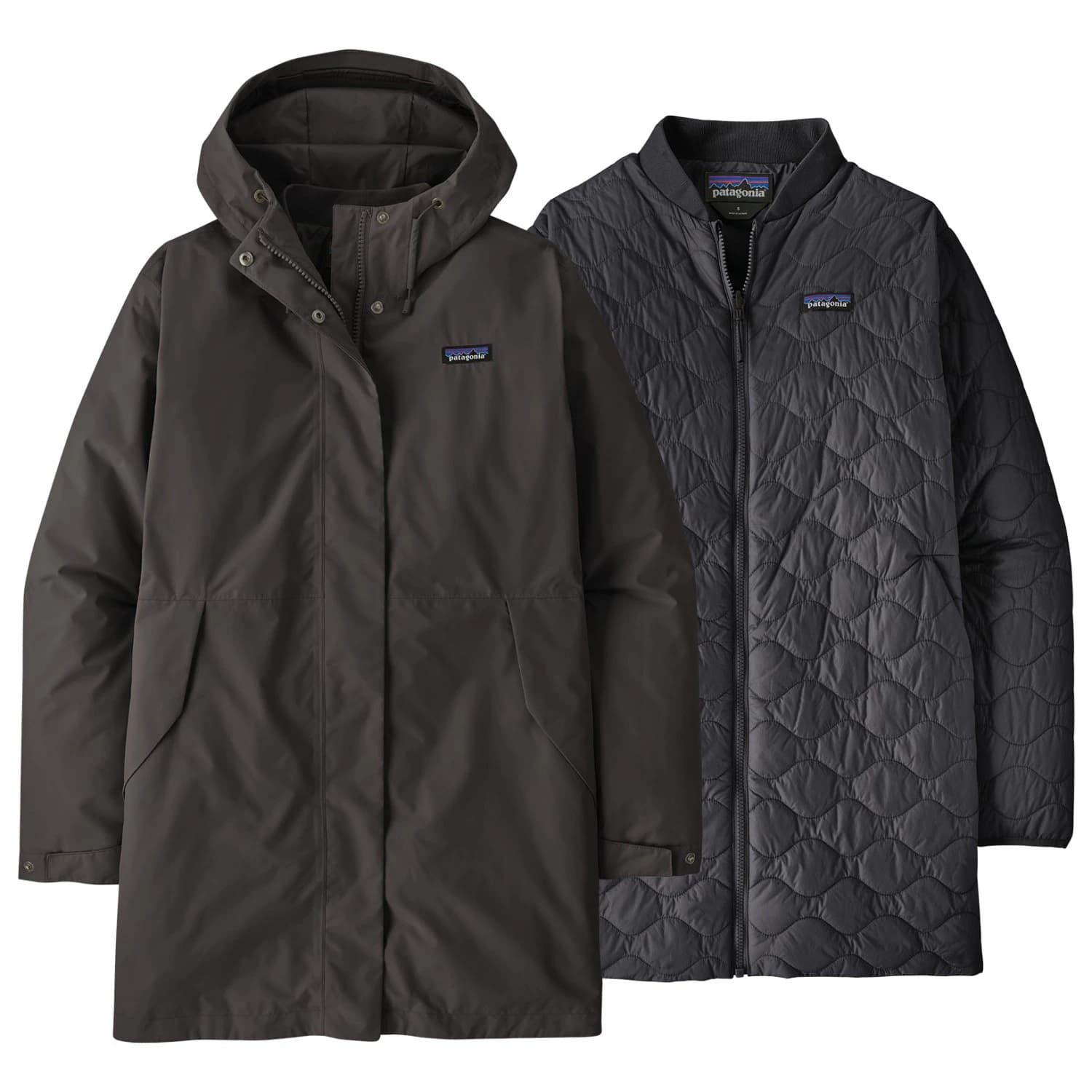 Дамско яке парка Patagonia Women's Heyes Peak 3-In-1 Parka 3-in-1 jacket - Black