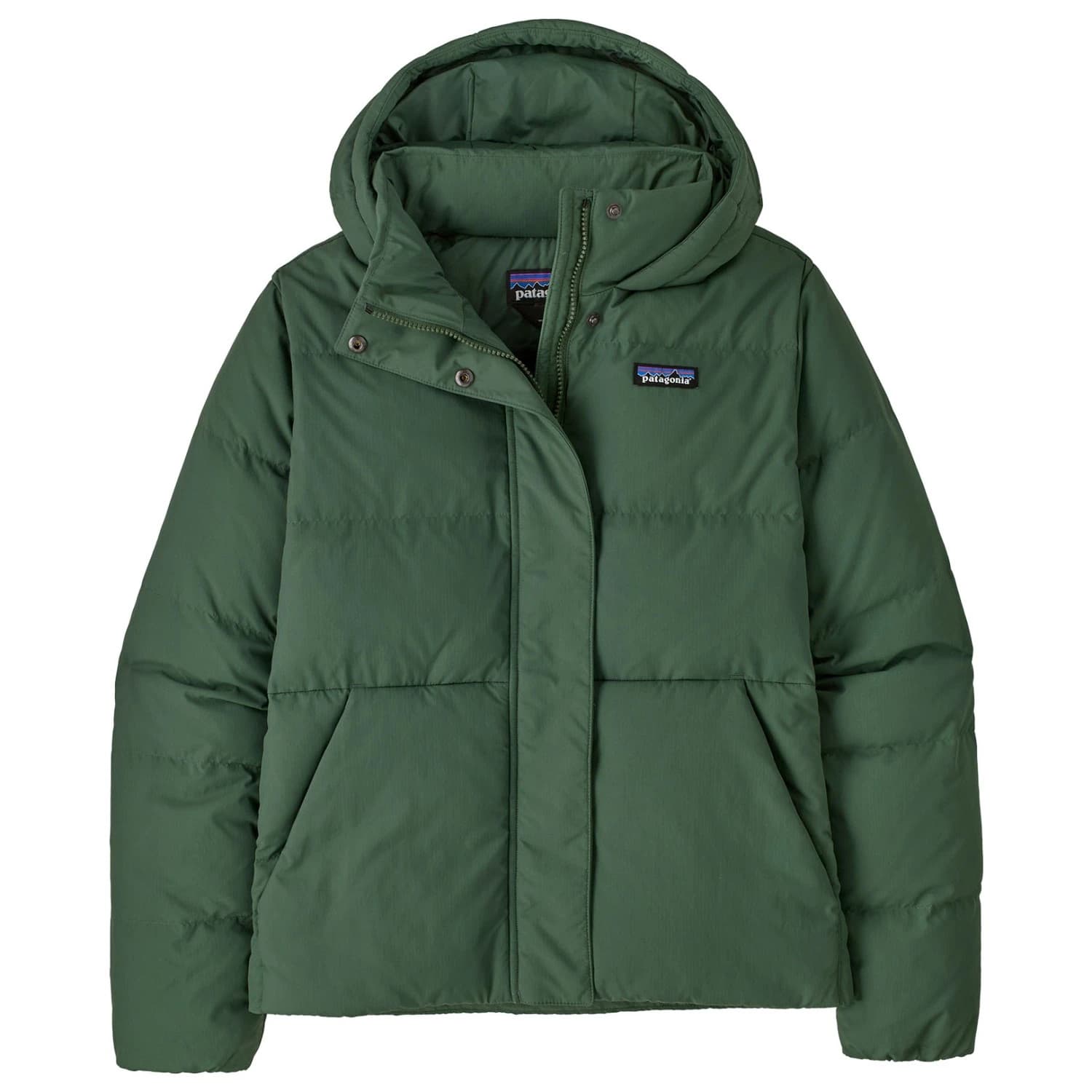 Дамско пухено яке Patagonia Women's Sisar Down Hoody Jacket Down jacket - Canopy Green