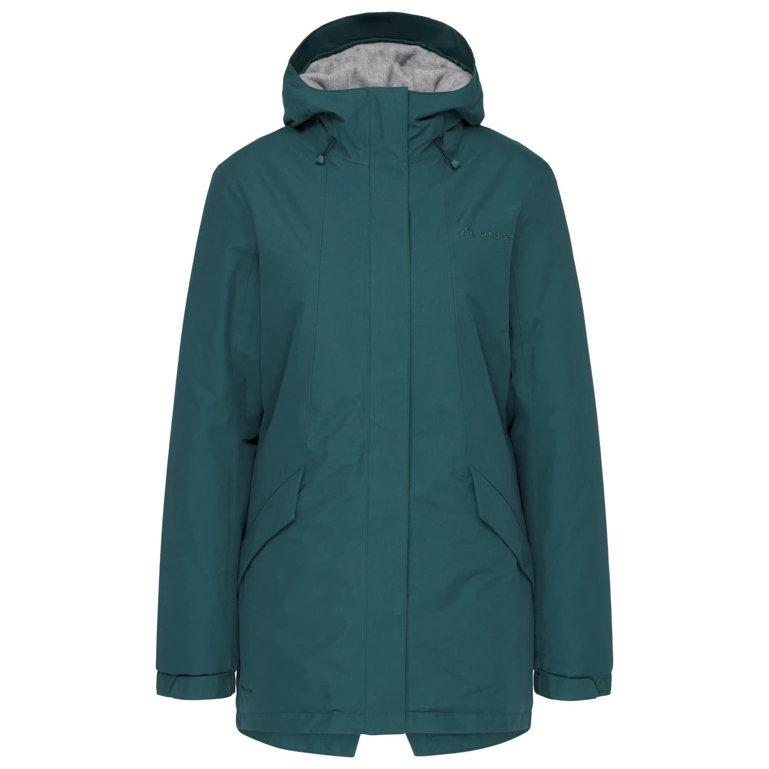 Яке парка Vaude Women's Pellice Wool-Lined Parka II Parka - Deep Pond