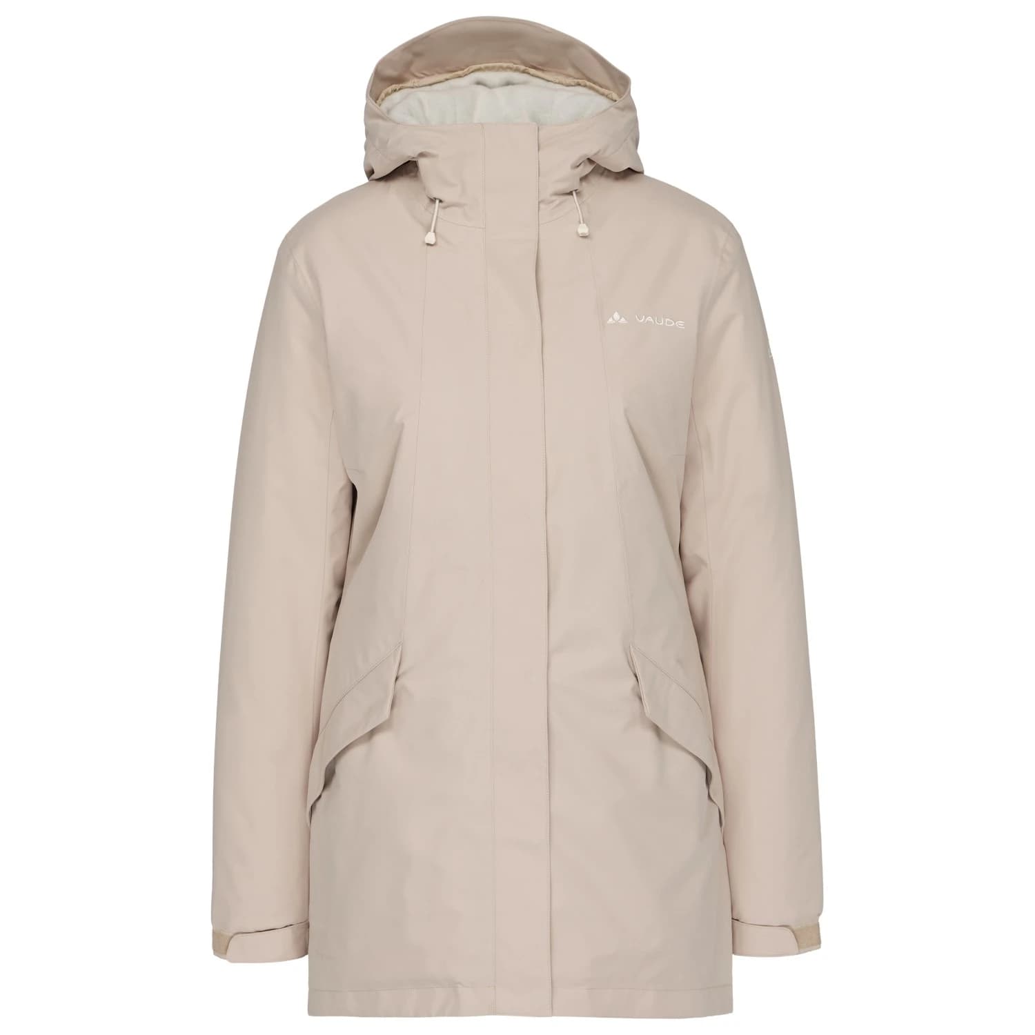 Яке парка Vaude Women's Pellice Wool-Lined Parka II Parka - Linen