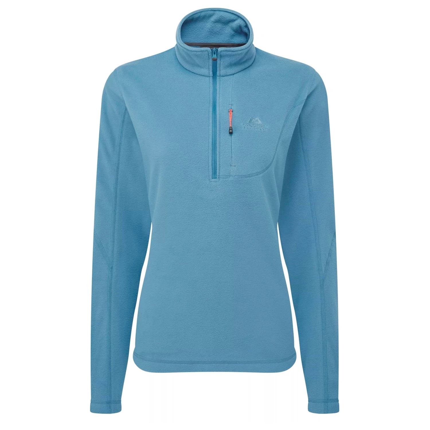 Дамско поларено яке Mountain Equipment Women's Micro Zip Tee Fleece jumper - Stellar Blue