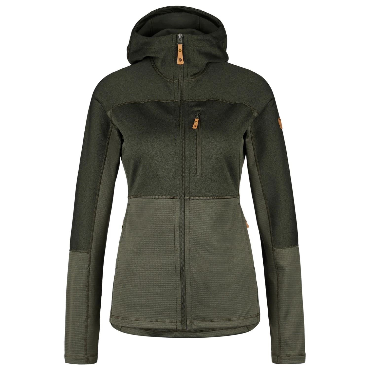 Дамско поларено яке Fjällräven Women's Abisko Trail Fleece Fleece jacket - Deep Forest