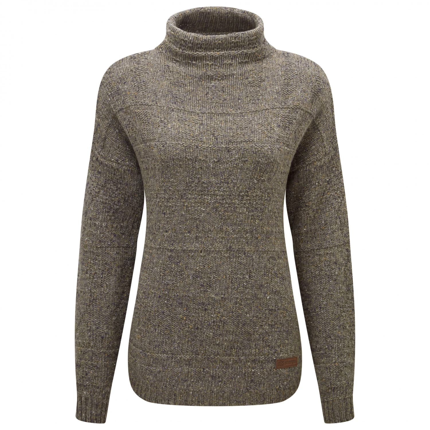 Дамски вълнен пуловер Sherpa Women's Yuden Pullover Sweater Merino jumper - Maato Grey