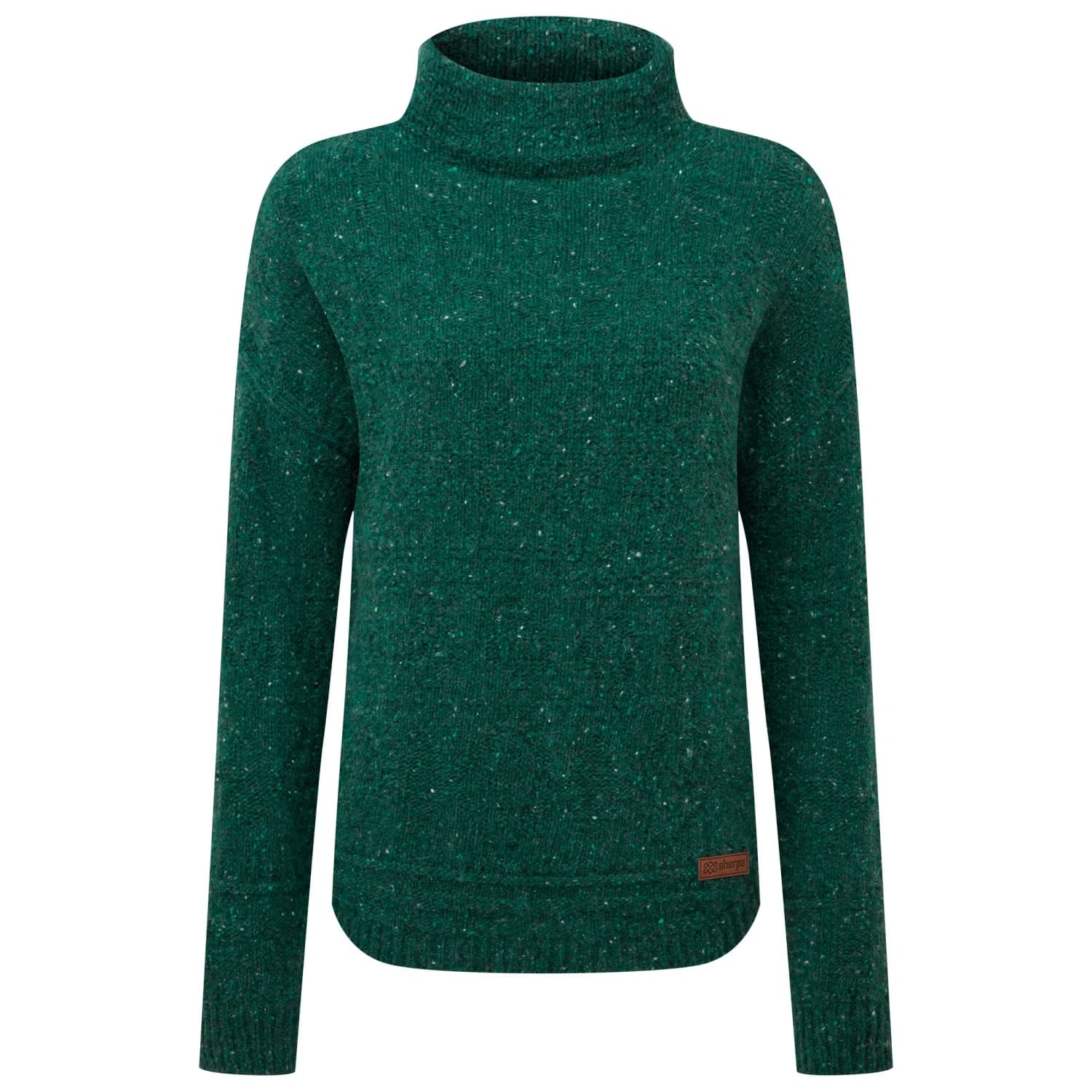 Вълнен пуловер Sherpa Women's Yuden Pullover Sweater Merino jumper - Emerald