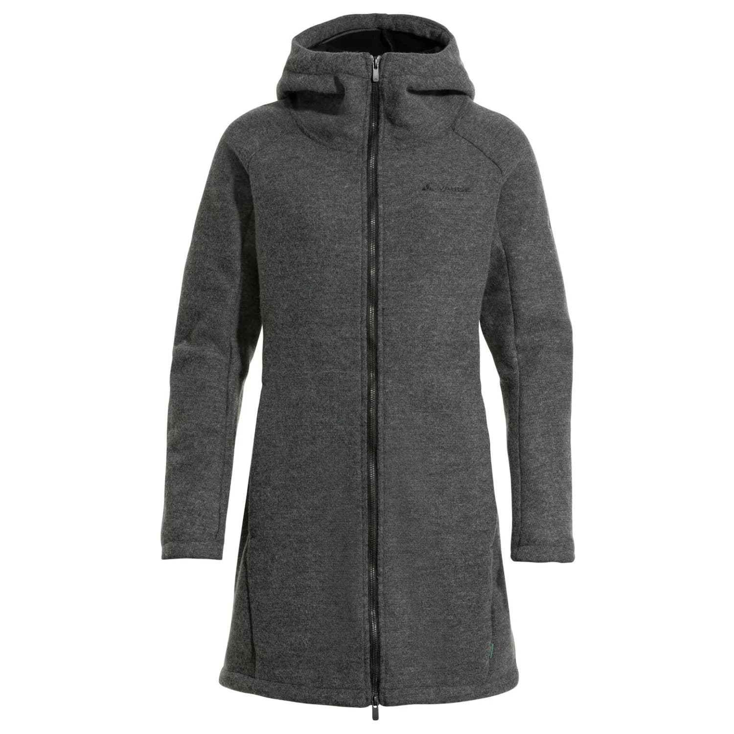 Дамско вълнено яке Vaude Women's Tinshan Coat III Coat - Iron