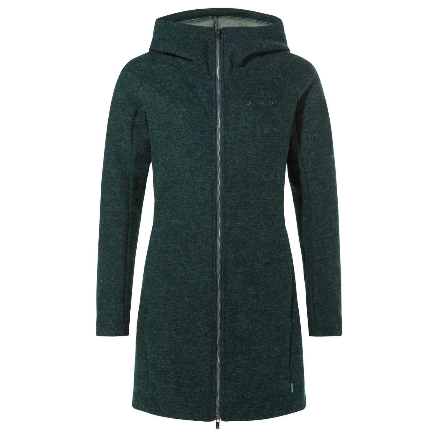 Дамско вълнено яке Vaude Women's Tinshan Coat III Coat - Deep Pond