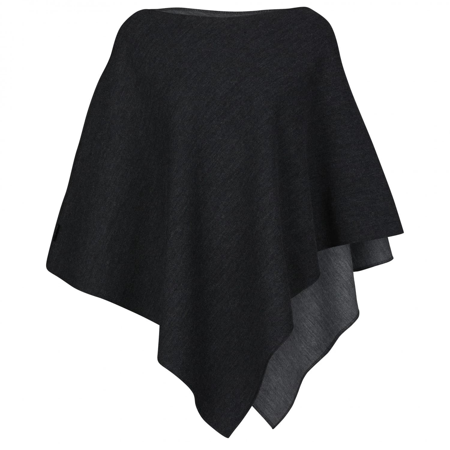 Дамско вълнено яке Mufflon Women's Extra Poncho - Anthra / Rock