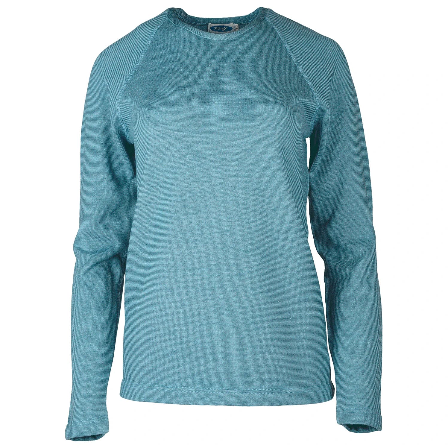 Дамски вълнен пуловер Reiff Women's Shirt Fany Merino jumper - Aqua