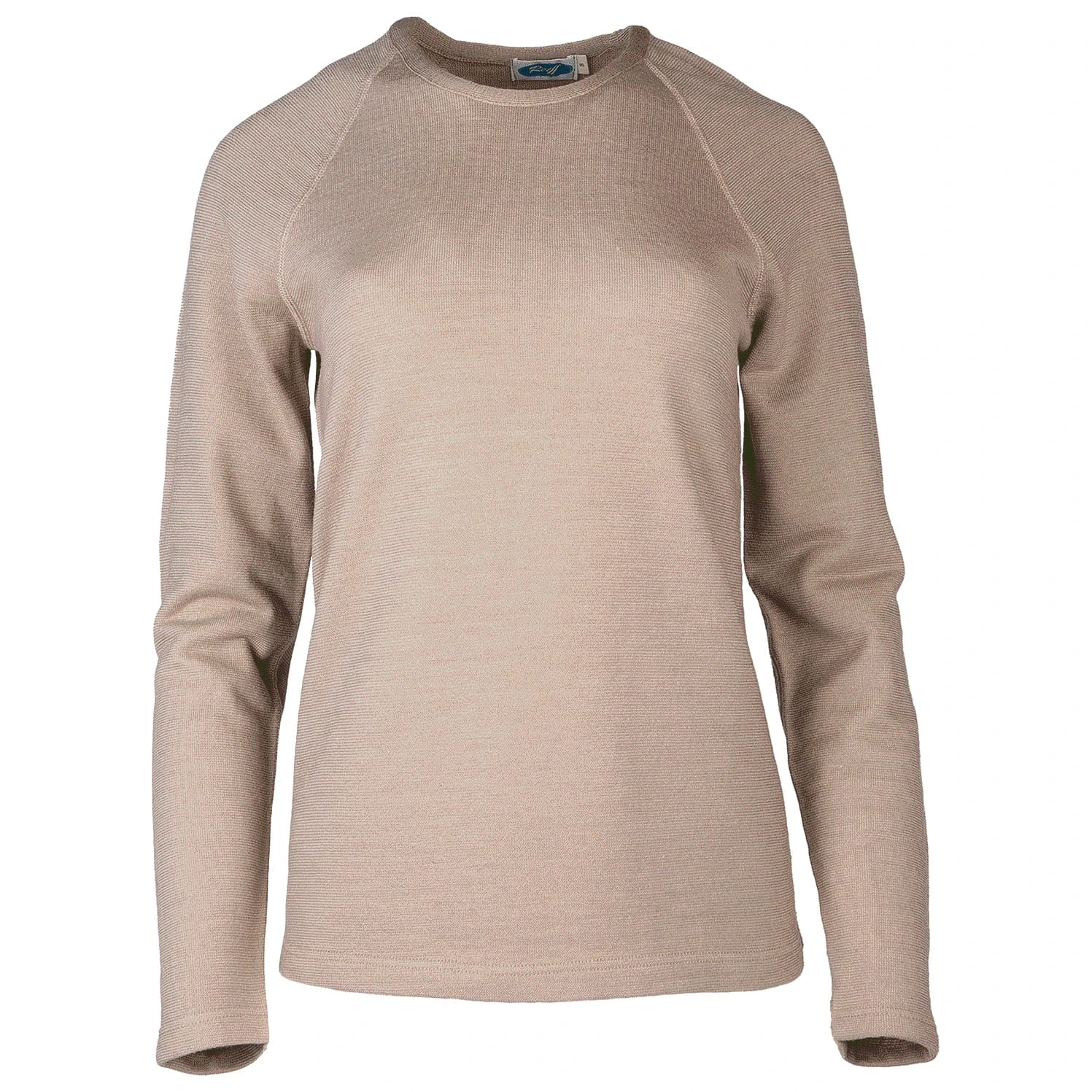 Дамски вълнен пуловер Reiff Women's Shirt Fany Merino jumper - Savanne