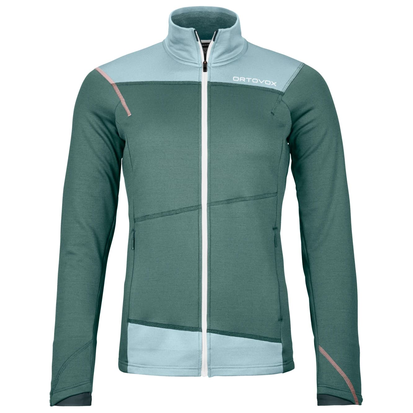 Дамско вълнено яке Ortovox Women's Fleece Light Jacket Fleece jacket - Arctic Grey II