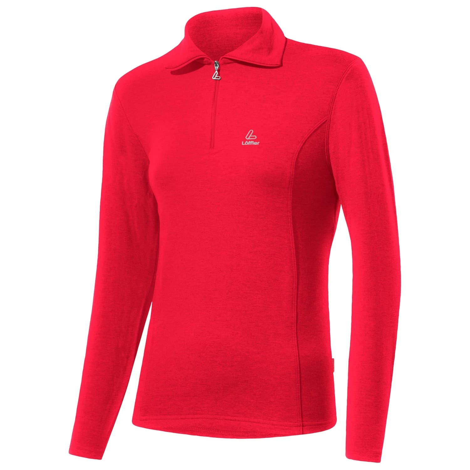 Поларен пуловер Löffler Women's Midlayer Evo Turtle Transtex Fleece jumper - Red