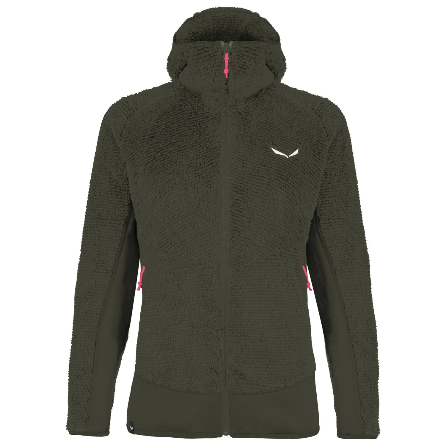 Дамско поларено яке Salewa Women's Tognazza Jacket Fleece jacket - Dark Olive Melange