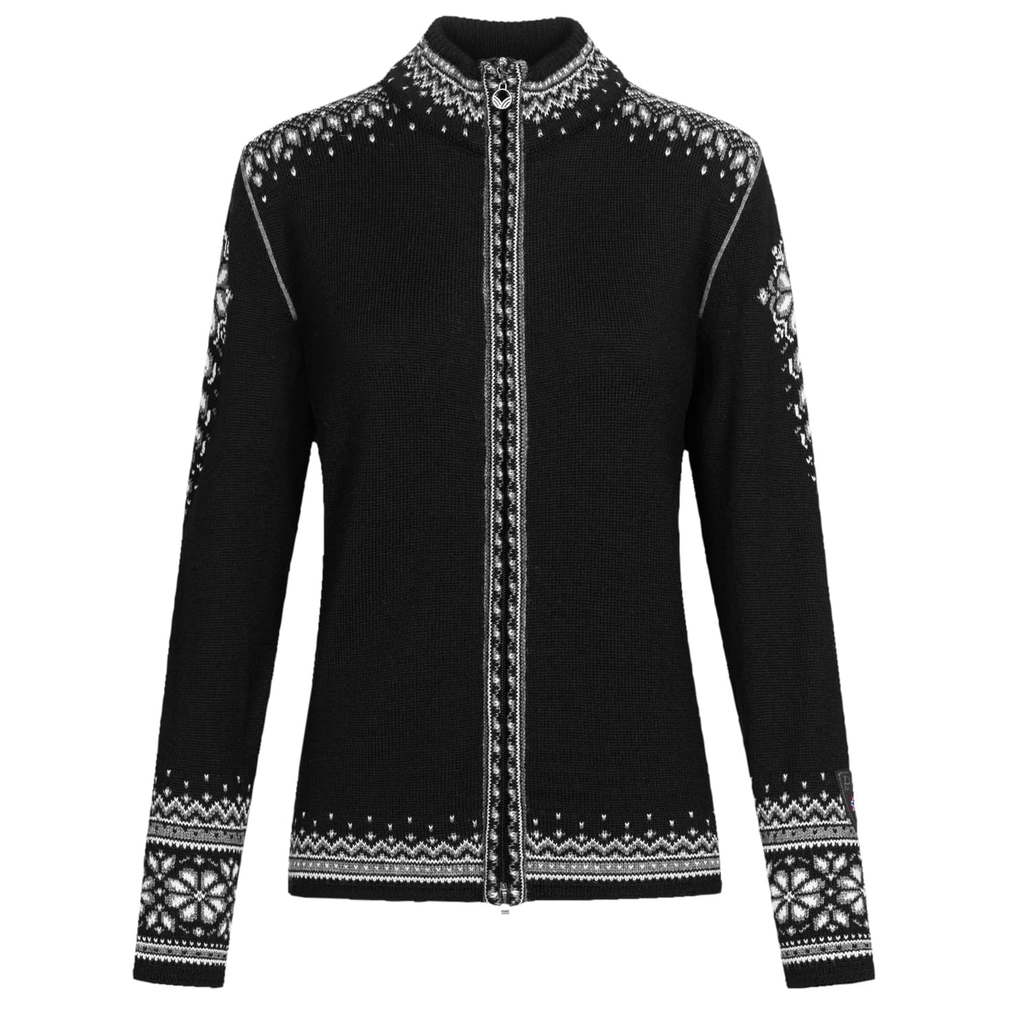 Вълнено яке Dale of Norway Women's 140th Anniversary Jacket Wool jacket - Black / Off White / Smoke
