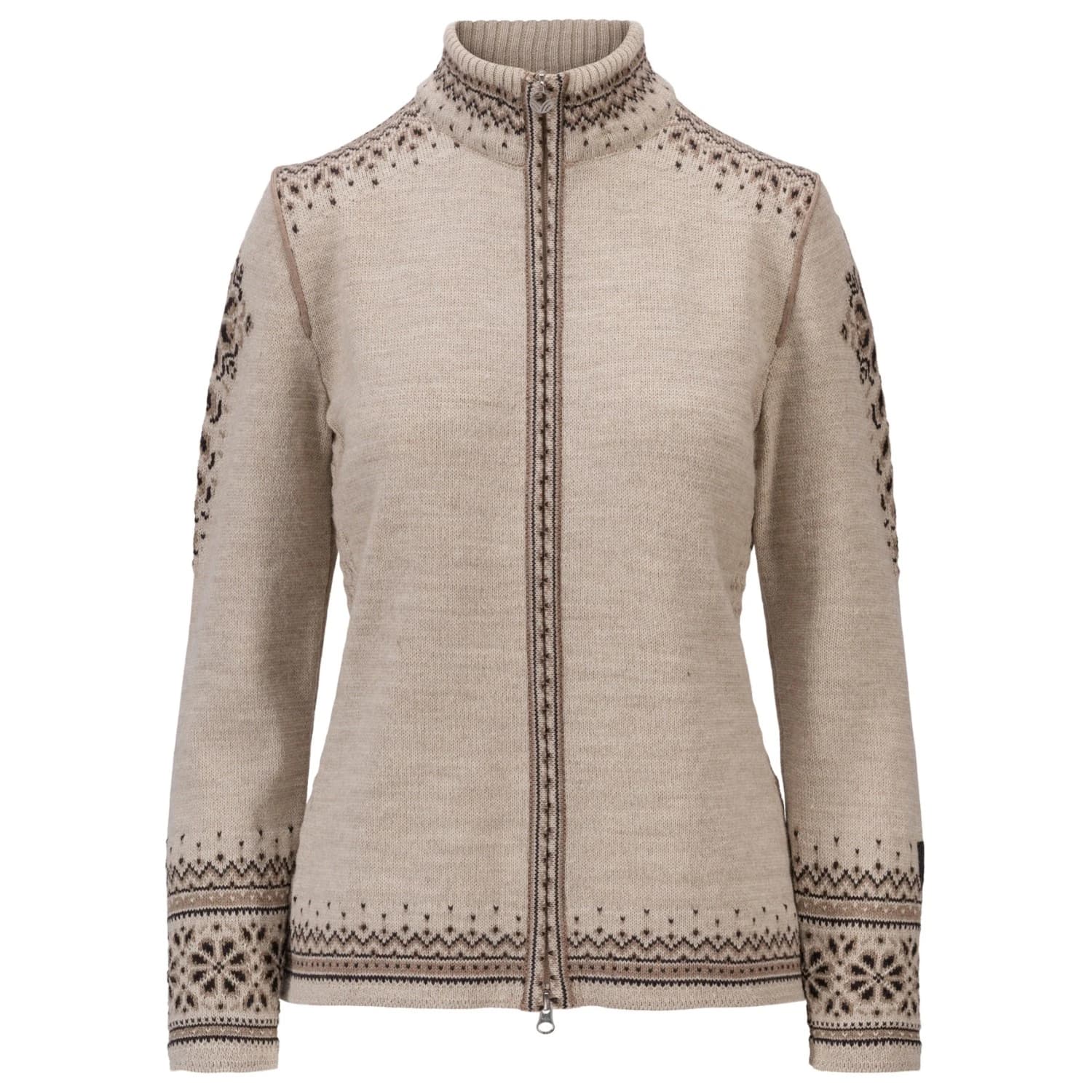 Дамско вълнено яке Dale of norway Women's 140th Anniversary Jacket Wool jacket - Sand / Coffee / Mountainstone
