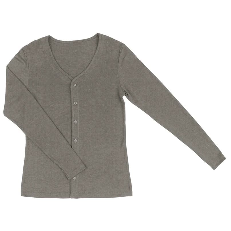 Дамско вълнено яке Joha Women's Cardigan - Sesame Melange