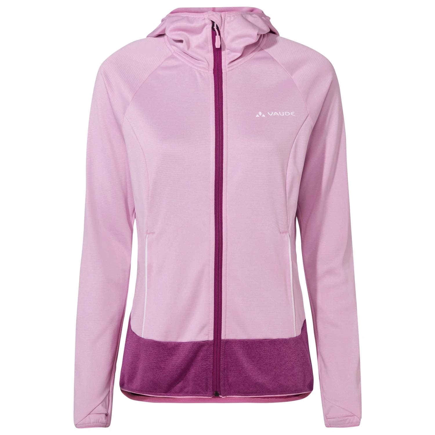 Дамско поларено яке Vaude Women's Tekoa Fleece Jacket II Fleece jacket - Raspberry