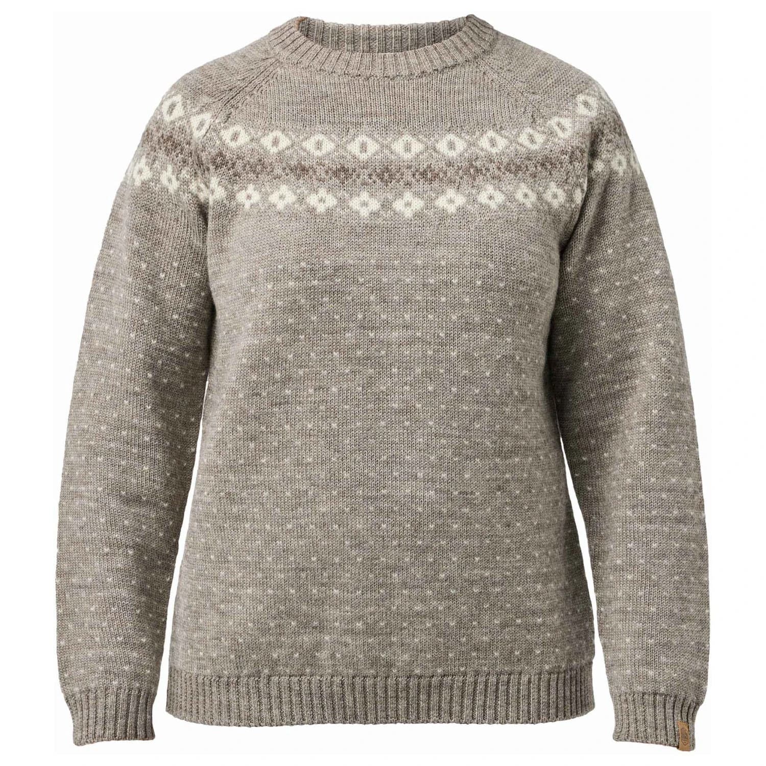 Дамски вълнен пуловер Ivanhoe of Sweden Women's Sire Crewneck Wool jumper - Vanilla Sugar