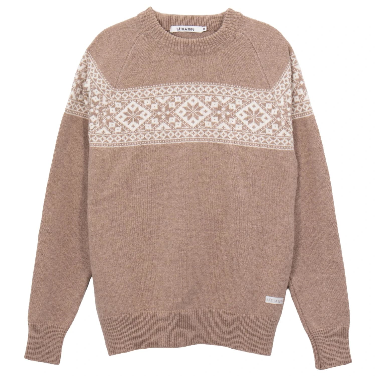 Дамски вълнен пуловер Sätila Women's Grace Sweater Wool jumper - Beige