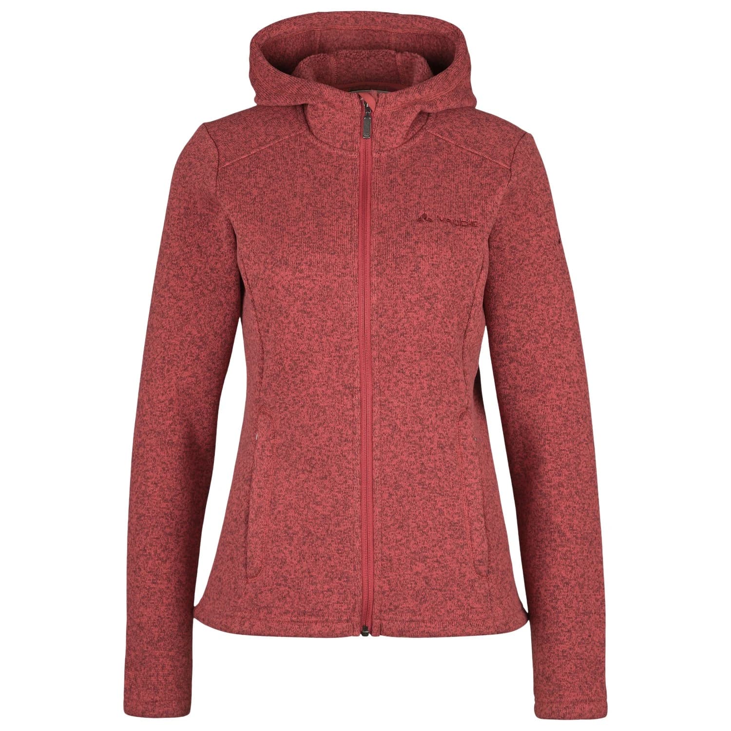 Дамско поларено яке Vaude Women's Aland Hooded Jacket Fleece jacket - Brick