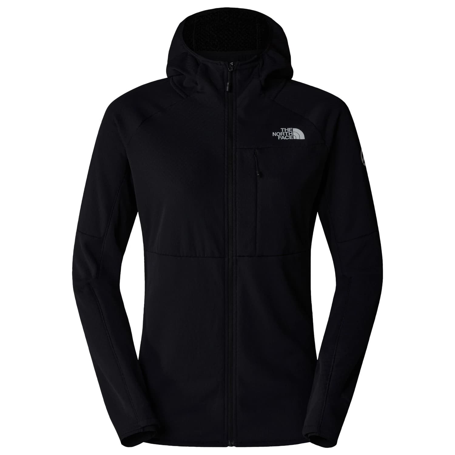 Дамско поларено яке The North Face Women's Summit Futurefleece Fullzip Hoodie Fleece jacket - TNF Black / Black