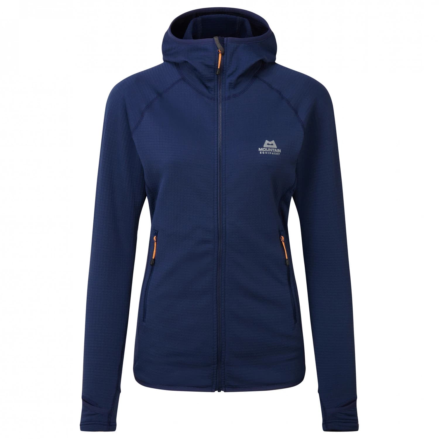 Дамско поларено яке Mountain Equipment Women's Eclipse Hooded Jacket Fleece jacket - Medieval Blue