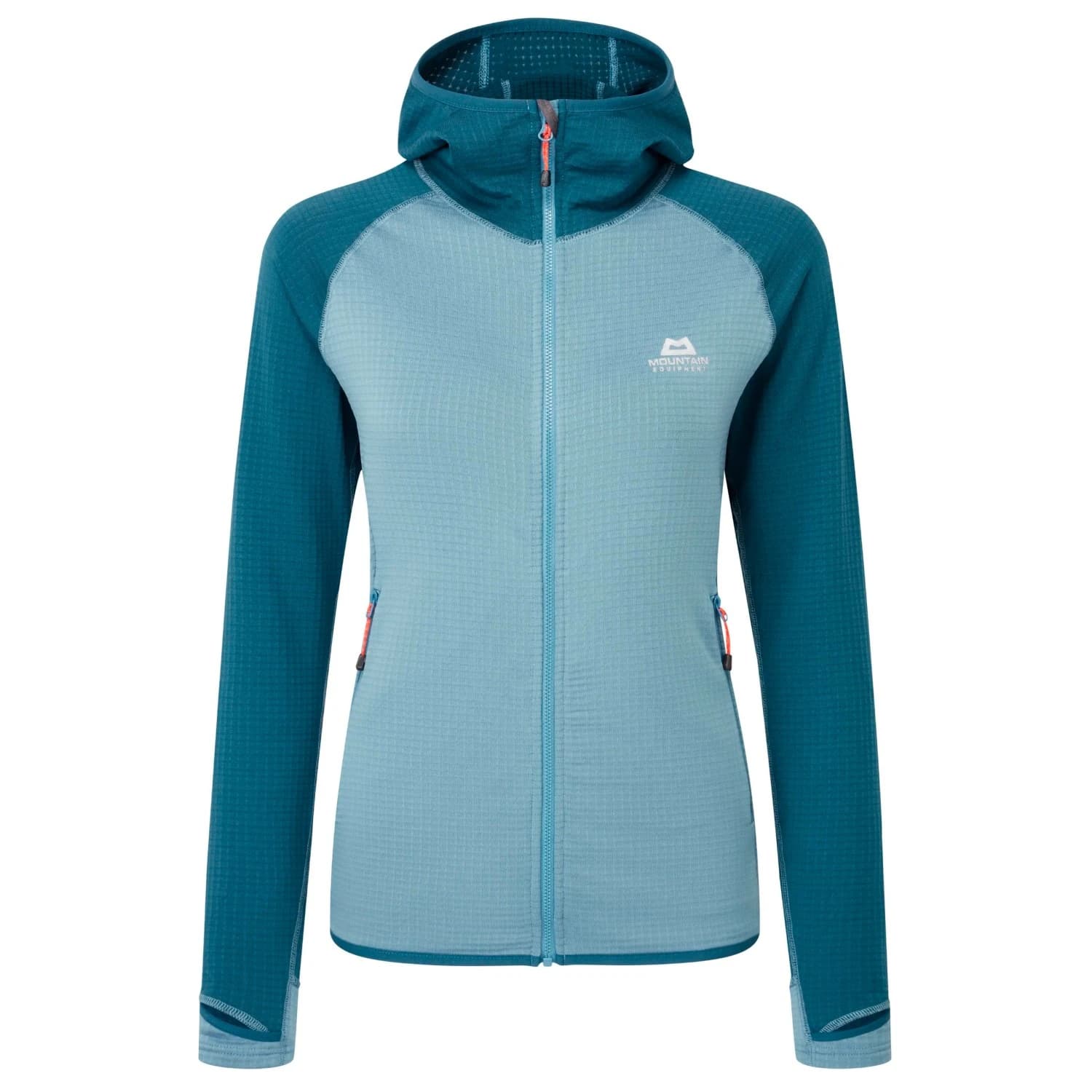 Дамско поларено яке Mountain Equipment Women's Eclipse Hooded Jacket Fleece jacket - Stellar / Majolica