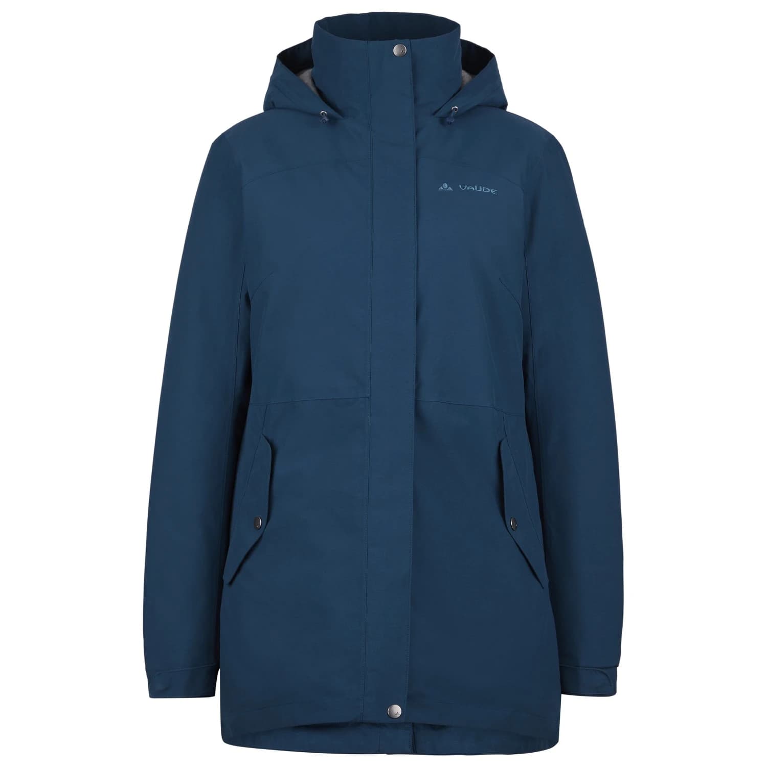 Дамско яке парка Vaude Women's Pellice Wool Parka - Dark Sea