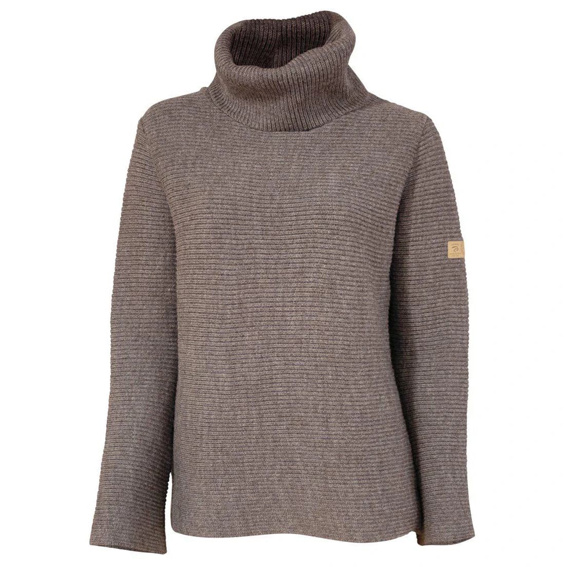 Дамски вълнен пуловер Ivanhoe of Sweden Women's NLS Holly Wool jumper - Nutmeg