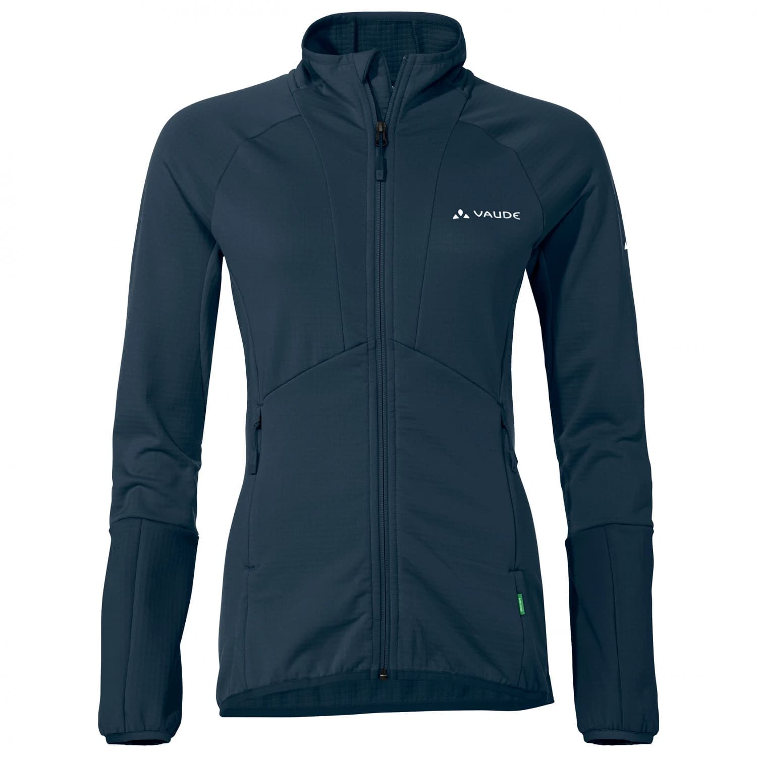 Дамско поларено яке Vaude Women's Monviso Fleece Full Zip Jacket II Fleece jacket - Dark Sea