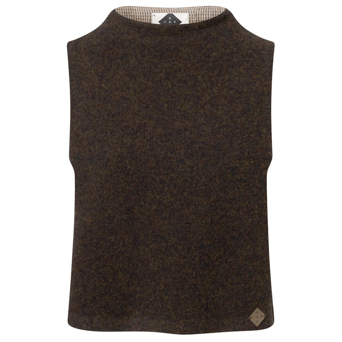 Дамски вълнен пуловер STAPF Women's Karla Top - Chestnut