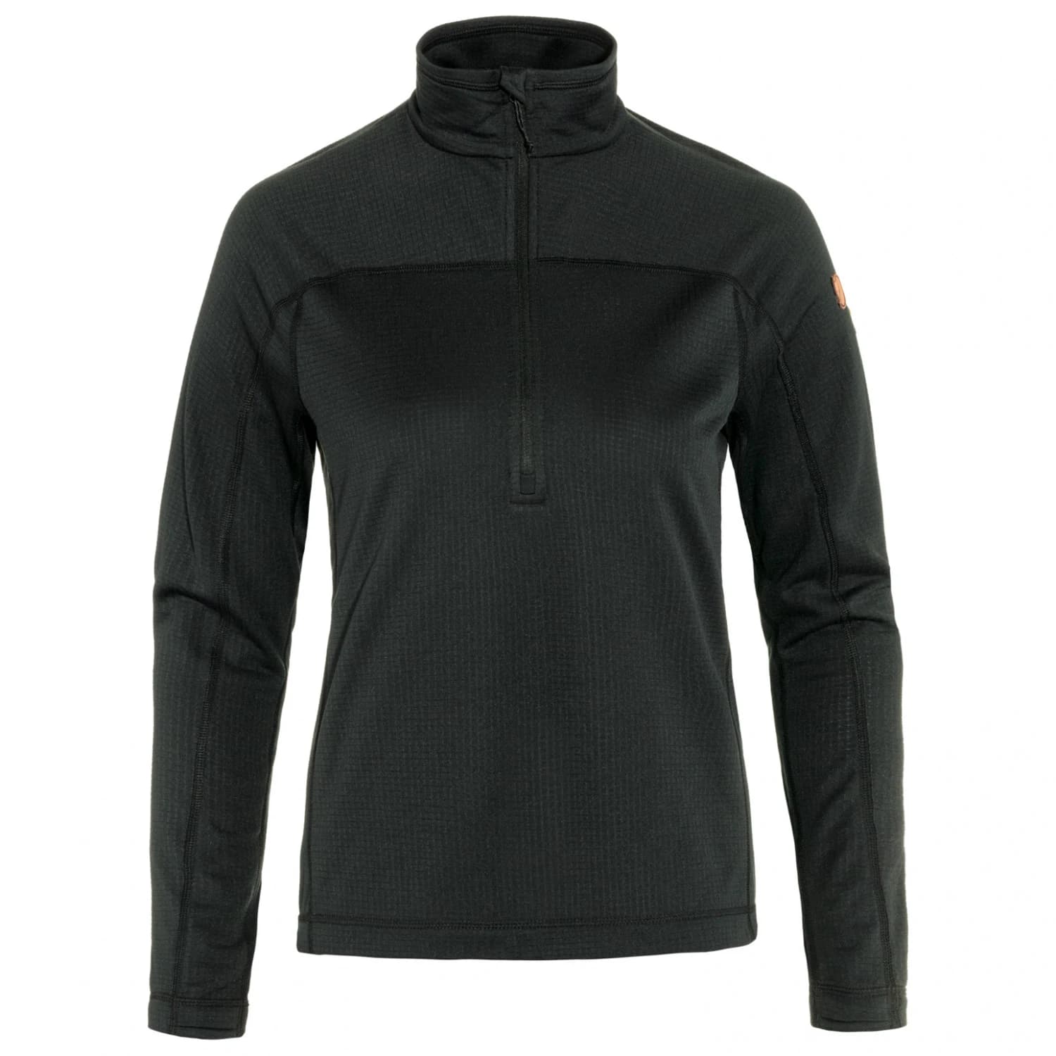 Дамски поларен пуловер Fjällräven Women's Abisko Lite Fleece Half Zip Fleece jumper - Black