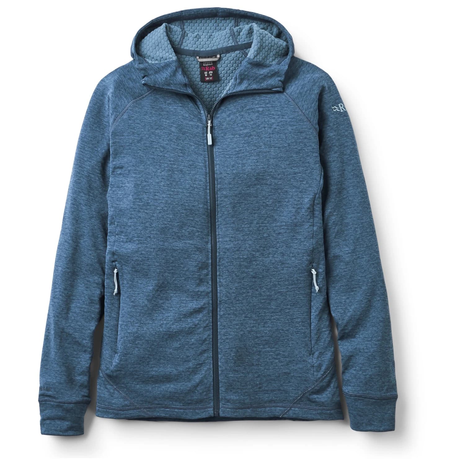 Дамско поларено яке Rab Women's Nexus Hoody Fleece jacket - Tempest Blue