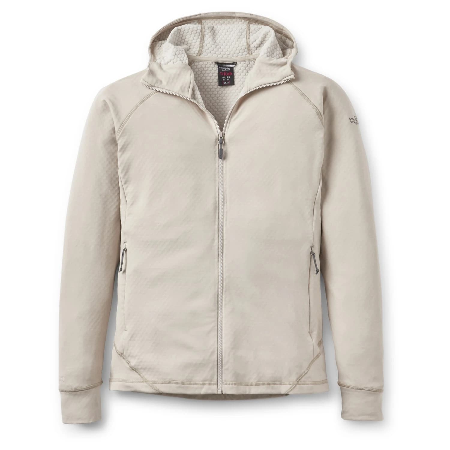 Дамско поларено яке Rab Women's Nexus Hoody Fleece jacket - Pebble