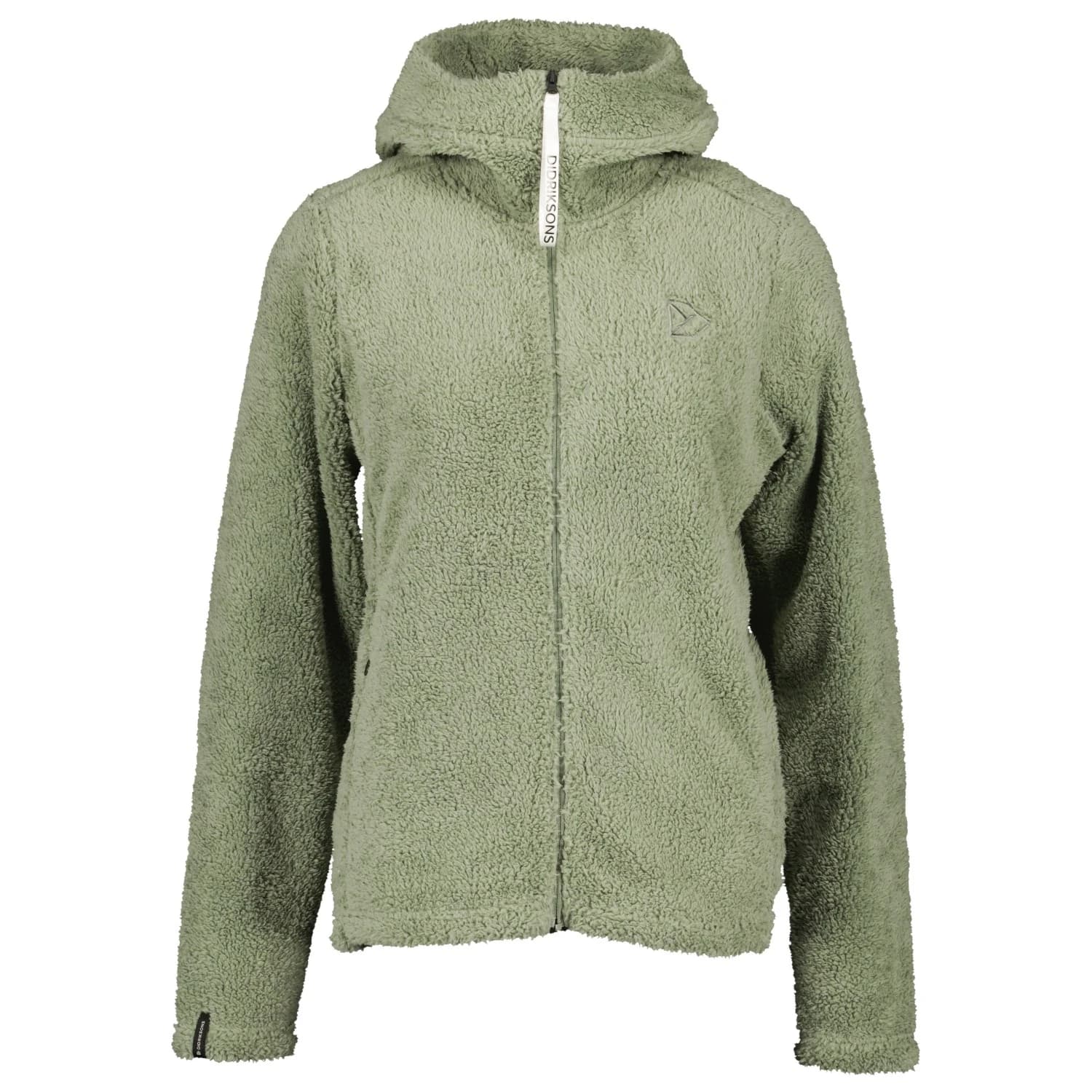 Дамско поларено яке Didriksons Women's Anniken Full Zip 2 Fleece jacket - Light Moss