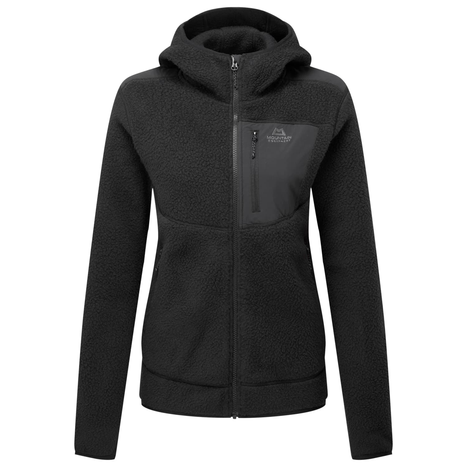 Дамско поларено яке Mountain Equipment Women's Highpile Hooded Jacket Fleece jacket - Black II