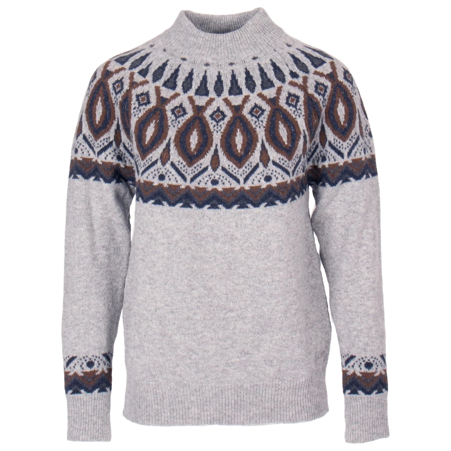 Дамски вълнен пуловер Sätila Women's Sandö Sweater Wool jumper - Silver Grey