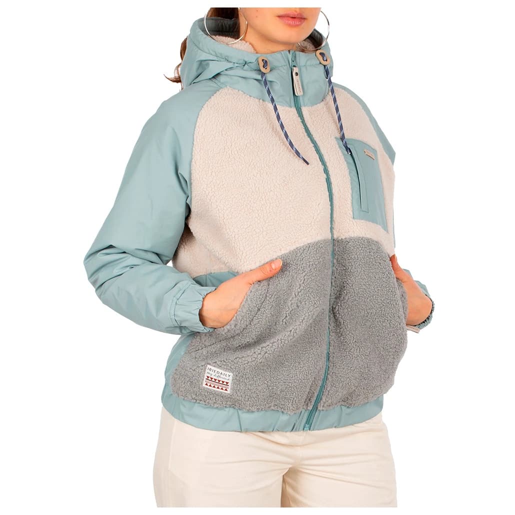Дамско поларено яке Iriedaily Women's Arctikmix Jacket Fleece jacket - Slate