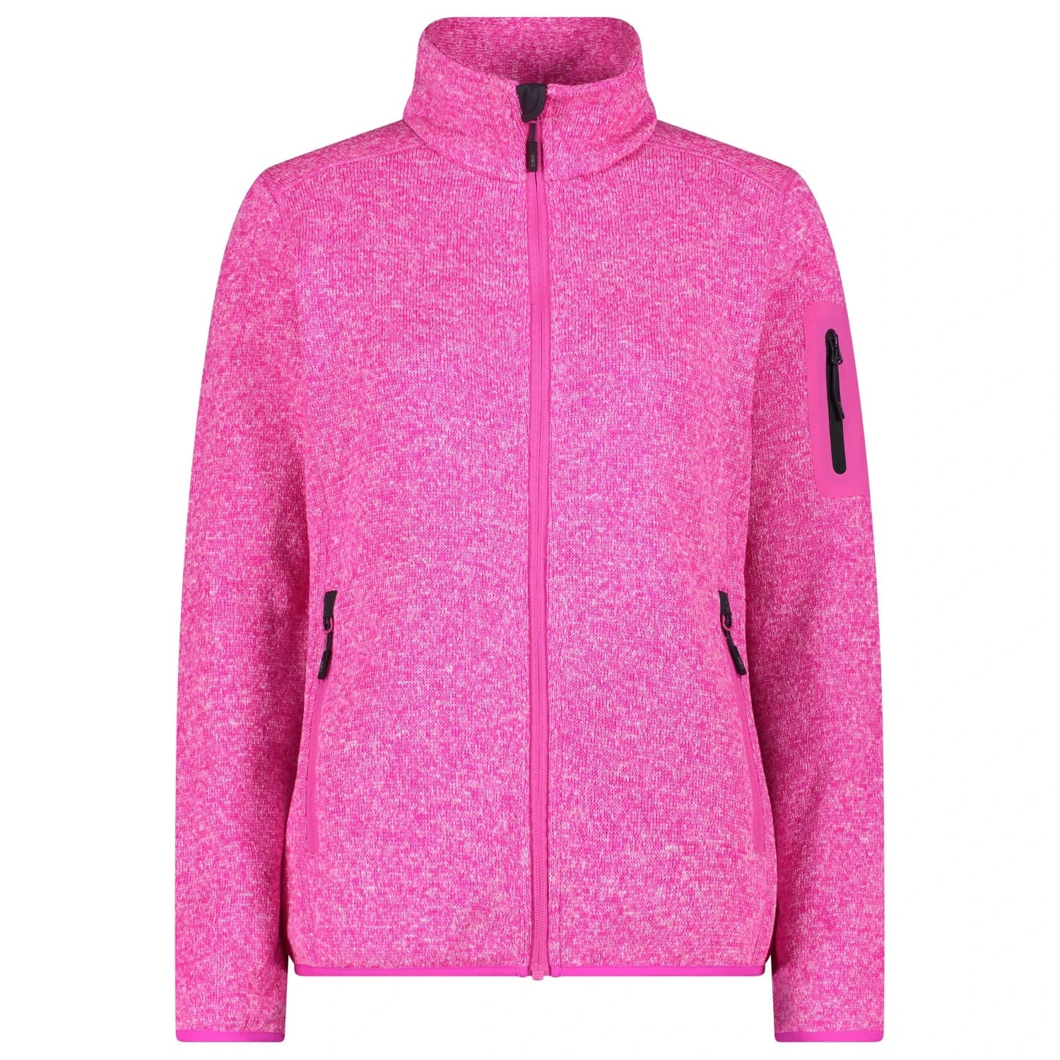 Дамско поларено яке Cmp Women's Jacket Jacquard Knitted Fleece jacket - Festival / Antracite
