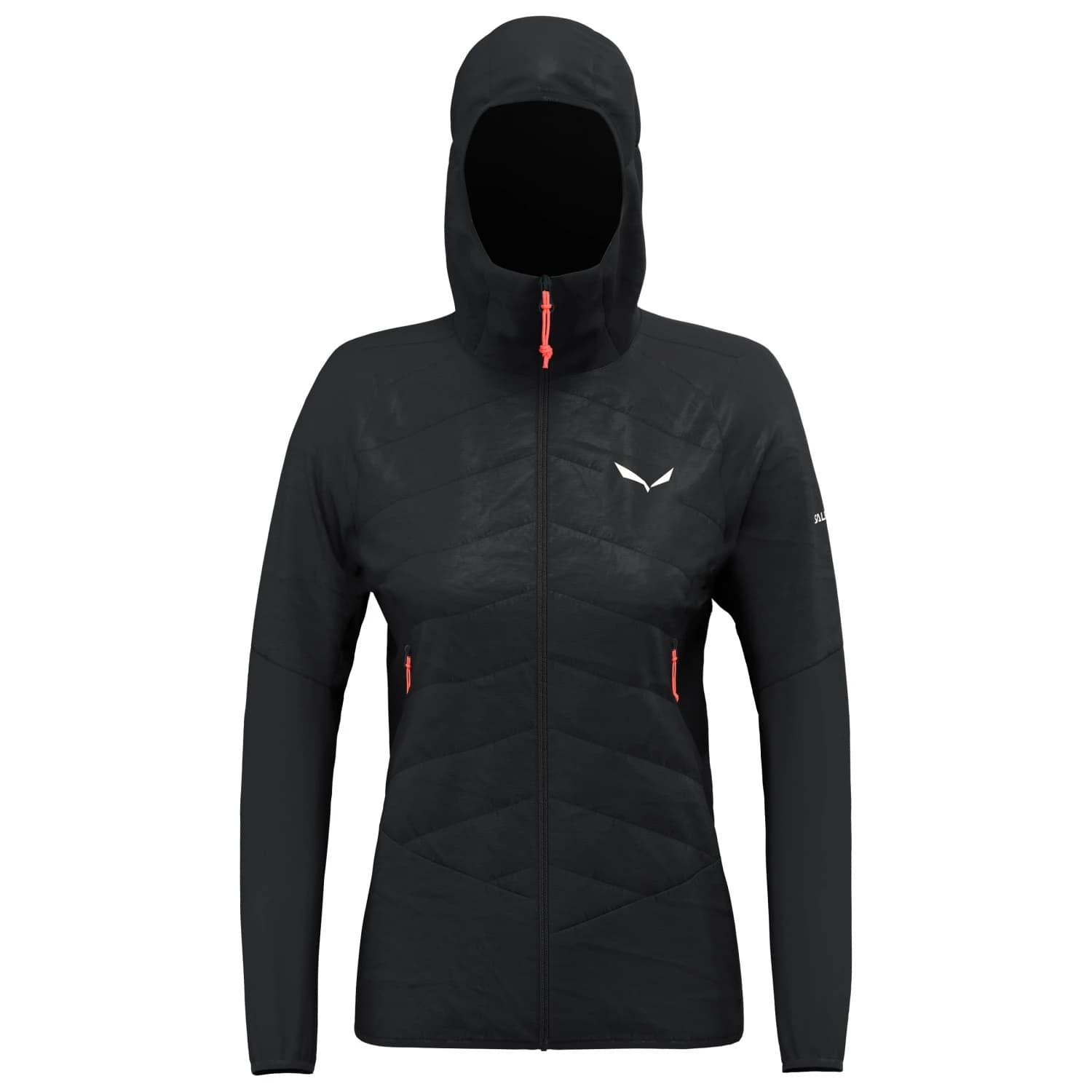 Дамско вълнено яке Salewa Women's Ortles Hybrid TWR Jacket Wool jacket - Black Out