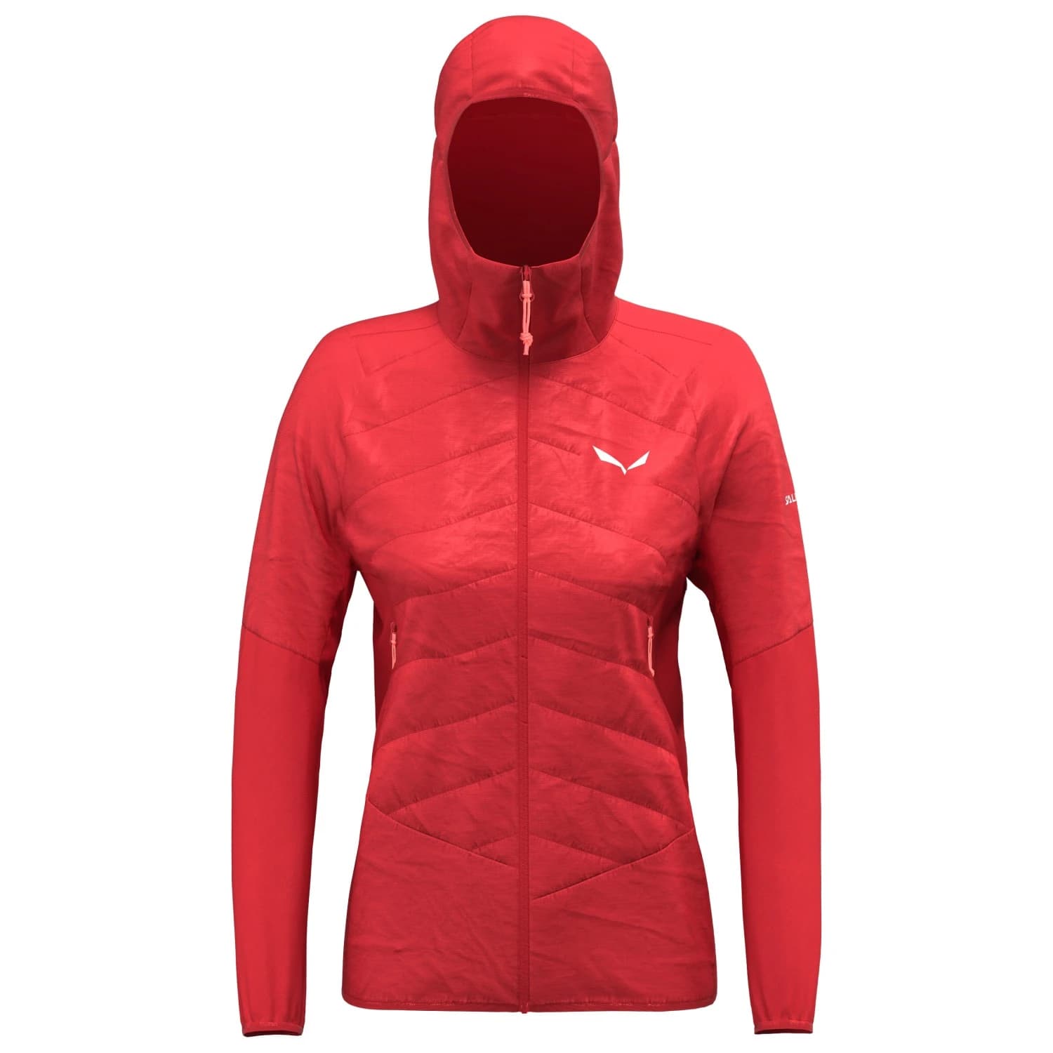 Дамско вълнено яке Salewa Women's Ortles Hybrid TWR Jacket Wool jacket - Flame