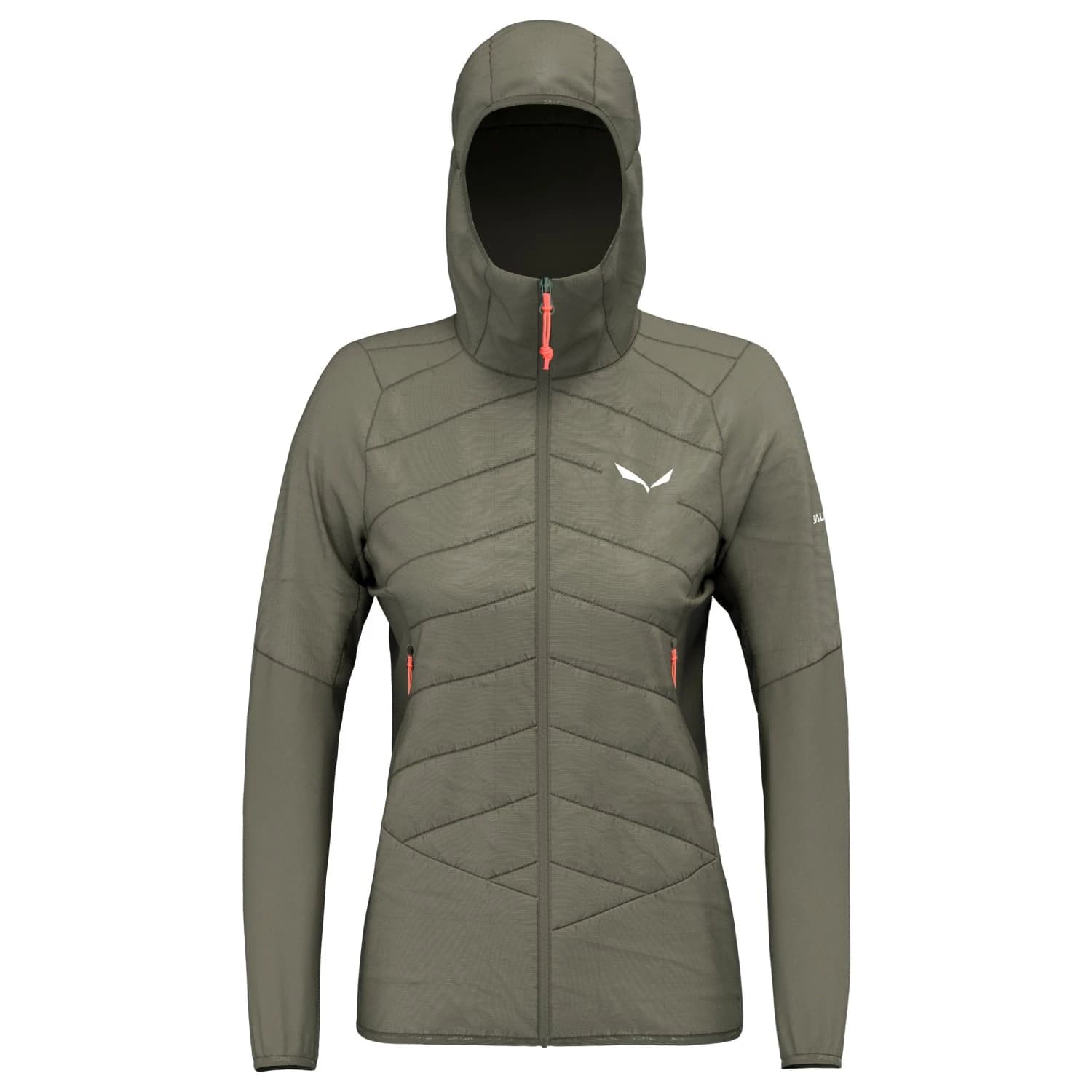 Дамско вълнено яке Salewa Women's Ortles Hybrid TWR Jacket Wool jacket - Faded Green